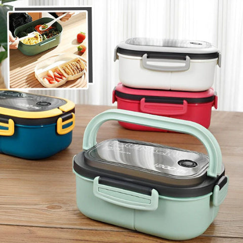 Boite-à-Lunch-Lunch-Box-Blanc-pour-Salade