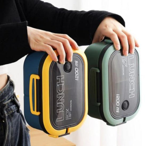 Boite-à-Lunch-Lunch-Box-Vert-pour-Boiter-à-Repas