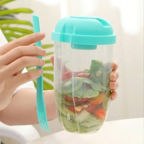 Boite-à-Repas-Isotherme-Lunch-Box-Blanc-Récipient-à-Salade-Fraiche