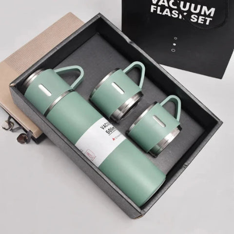 Bouteille-Isotherme-Café-tasse-de-voyage-vert