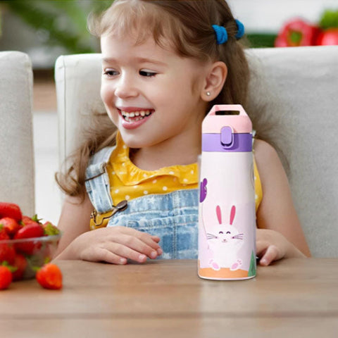 Gourde-Enfant-Explorabouille-isotherme-enfant-rose-clair