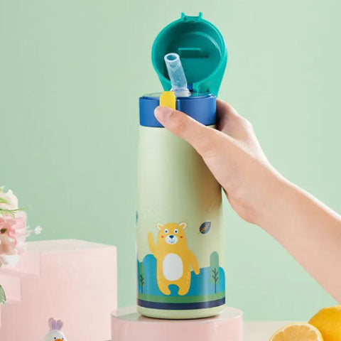 Gourde-Enfant-Explorabouille-isotherme-enfant-vert