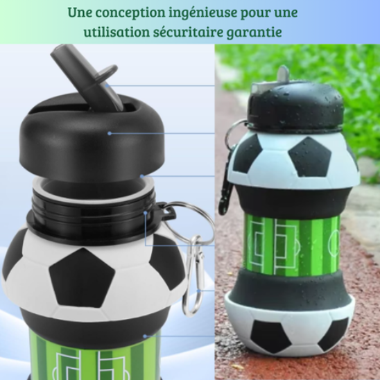Gourde-Sport-Pliable-Noir