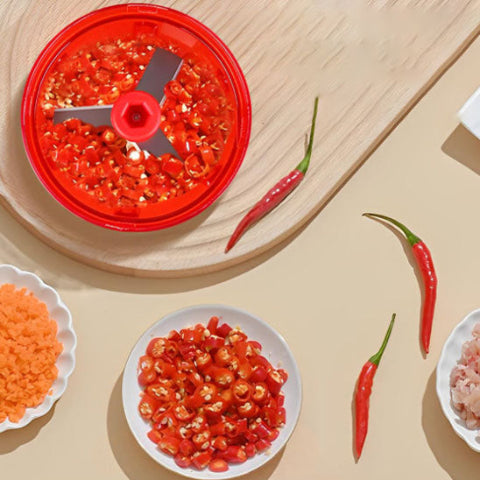 Hachoir-à-viande-Mixeur-Plus-Confortable-Rouge-Pour-Piment