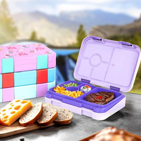 Lunch-Box-Enfant-Bambin-Boite-Repas-Enfants-Scolaire-Polyvalent