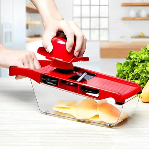 Mandoline-Coupe-Légumes-Rouge-Trancheuse-de-Tomate-et-Oignon