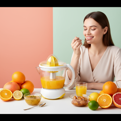 Presse-Agrume-Electrique-JuiceLife-mandarine-pamplemousse-orange-citron