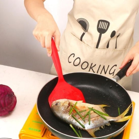 Spatule-Cuisine-Pro-Rouge-Pour-Poisson