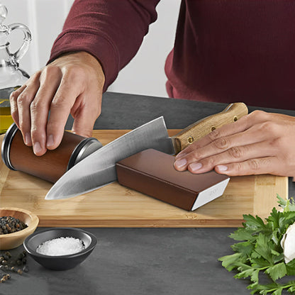 Aiguiseur-de-Couteaux-Pro-Brun-Durable-et-Solide