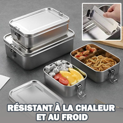Boite-à-Lunch-Food-Box-Boite-de-Repas-en-Métal