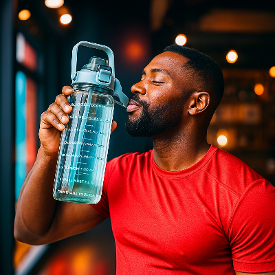 Bouteille-D-eau-Madiba-gourde-sport-bleu-bouteille-hydratation-2L