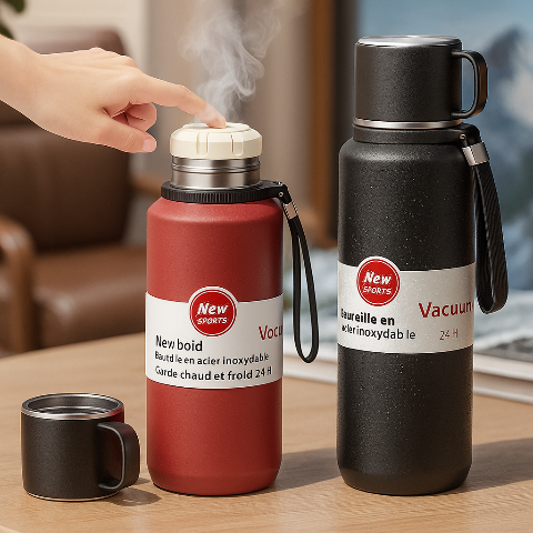 Bouteille-Isotherme-1L-Boiso-Gourde-1l-de-bureau-noir-rouge