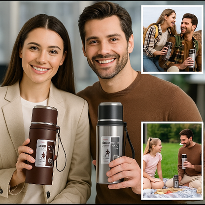 Bouteille-Isotherme-1L-Thermos-bouteille-de-sport