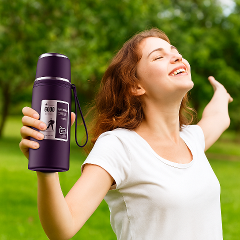 Bouteille-Isotherme-1L-Thermoschaude-boisson-froide-mug-isotherme-flasque-isotherme-accessoire voyage