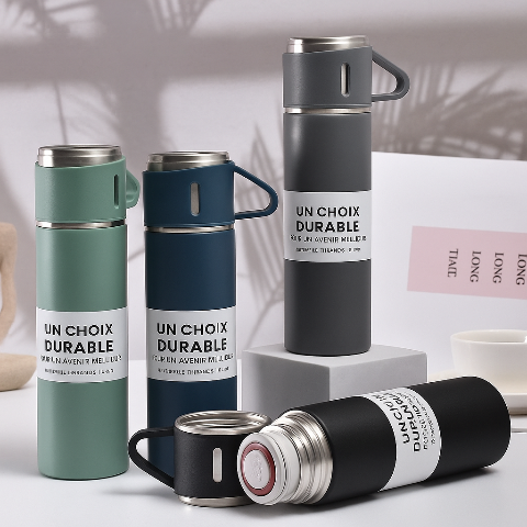 Bouteille-Thermos-cafe-tasse-isotherme-gourde-sport