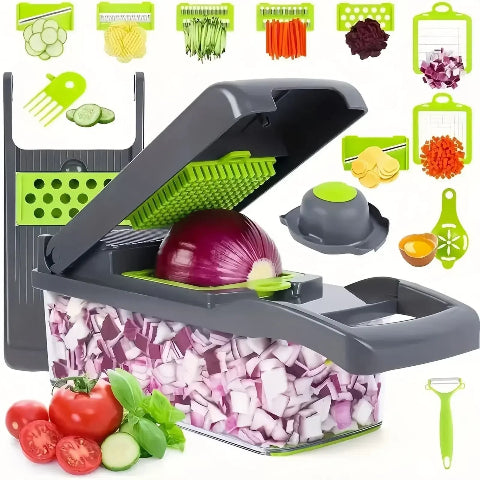 Découpe-légumes-hachoir-pro™-Salades