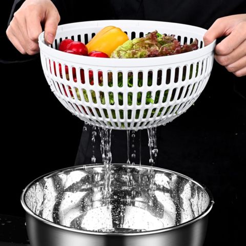 Essoreuse-à-Salade-Inox-Bio-Passoire-Solide