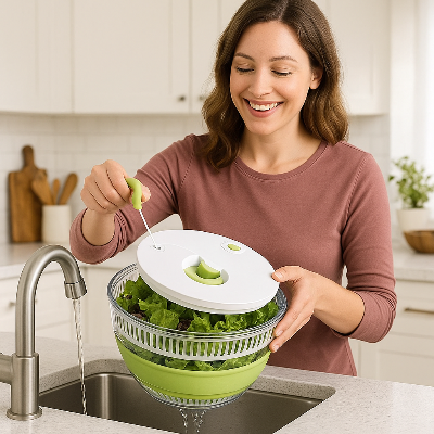 Essoreuse-a-Salade-Pliable-silicone-rangement-facile-cuisine
