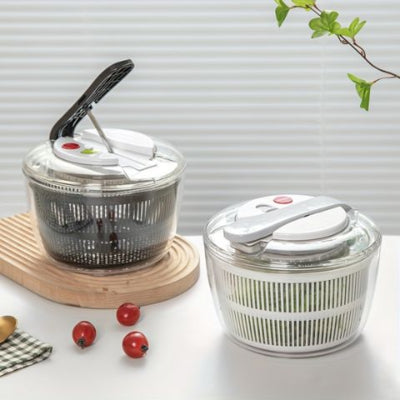 Essoreuse-à-Salade-Ultra-ustensile-cuisine-Couleur-Blanche-Pour-Fruits