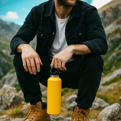 Gourde-1L-Iso-Pro-bouteille-isotherme-1L-jaune-Randonnee