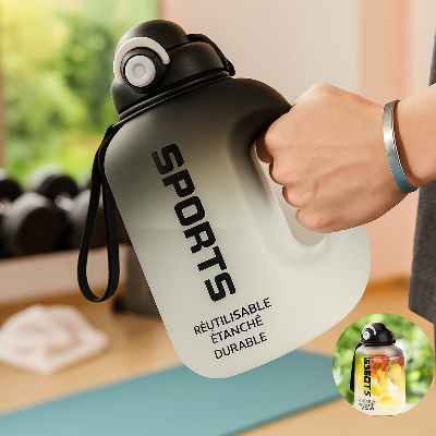 Gourde-Bidon-Bouloire-bouteille-d-eau-sport-grande-capacite