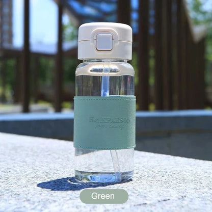 Gourde-Plastique-Mini-Verte