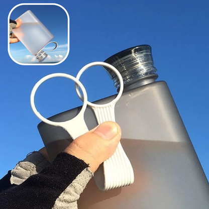Gourde-Plastique-Transparente-Gris-Clair