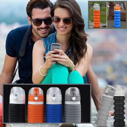 Gourde-Pliable-Ornoble-Orange
