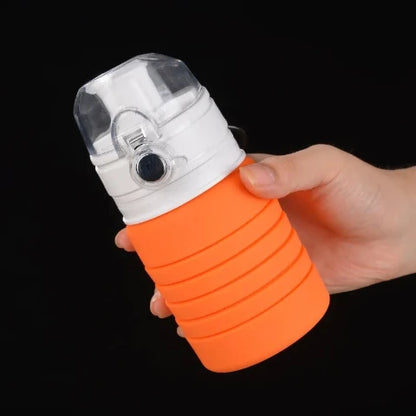 Gourde-Pliable-Ornoble-Orange