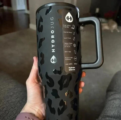 Gourde-Tasse-Isotherme-IsoTasse-Bouteille-isotherme-inox-mug-isotherme-Tasse-de-voyage-thermique-noir-mug-isotherme