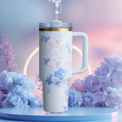 Gourde-Tasse-Isotherme-Ofrenda-Bleu