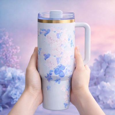 Gourde-Tasse-Isotherme-Ofrenda-Rose-Mug-isotherme-voyage-en-acier-inoxydable