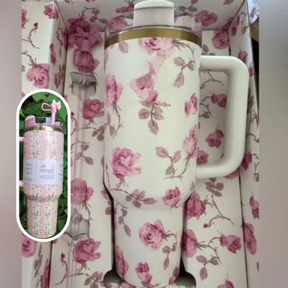 Gourde-Tasse-Isotherme-Ofrenda-Rose