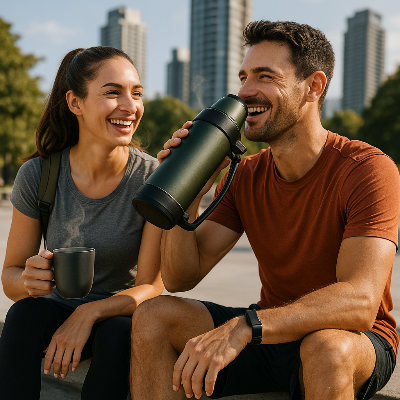 Gourde-Thermos-PolyChic-anti-fuite-Bien-etre-et-Hydratation