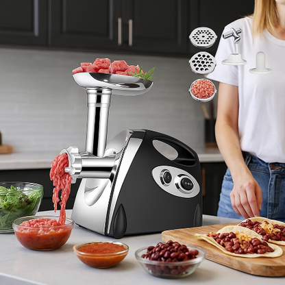 robot-culinaire-noir-Hachoir-a-viande-Charcutia-puissance-2800W