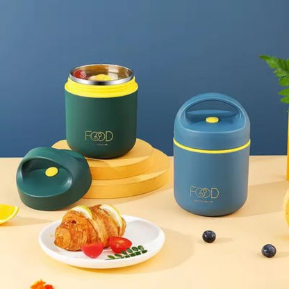 Lunch-Box-Isotherme-Scatola-Vert-Bleu-Boite-Isotherme-Repas-Pause-Dejeuner
