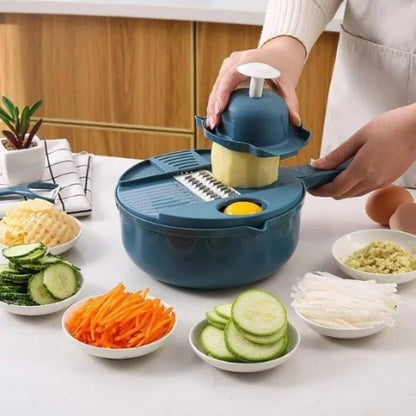 Mandoline-Cuisine-Trancheuse-de-Légumes-Bleu-Concombre