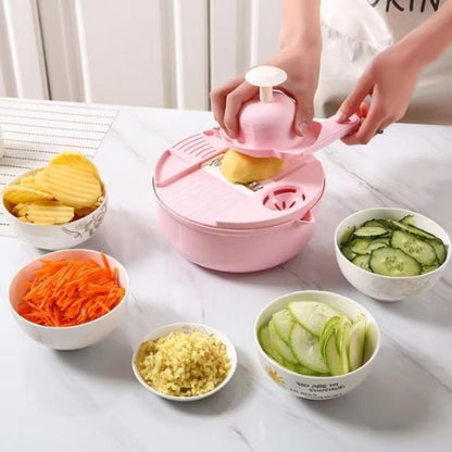 Mandoline-Cuisine-Trancheuse-de-Légumes-Rose-Pour-Courgette