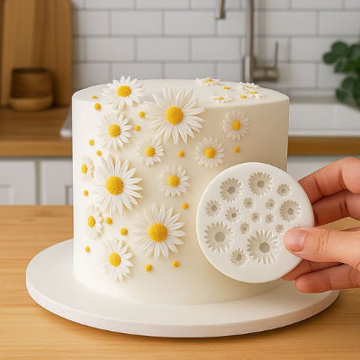 Moule-silicone-marguerite-Moule-fleur-3D-Moule-silicone-cake-design-Moule-fimo-fleur-realiste