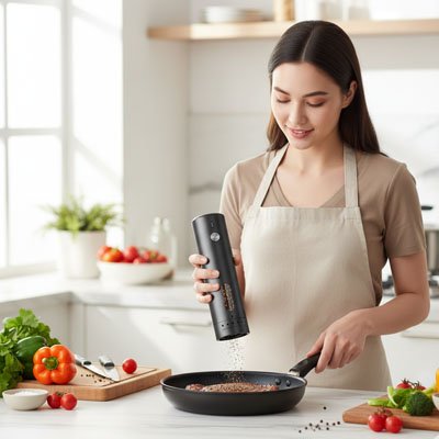 Moulin-a-poivre-electrique-Ustensile-de-cuisine