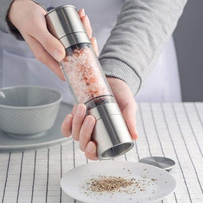 Moulin-a-poivre-et-sel-2-en-1-Moulin-a-epices-manuel-Cuisine-moderne-design-Ustensile-cuisine-acier-inoxydable-Moulin-double-compartiment-inox