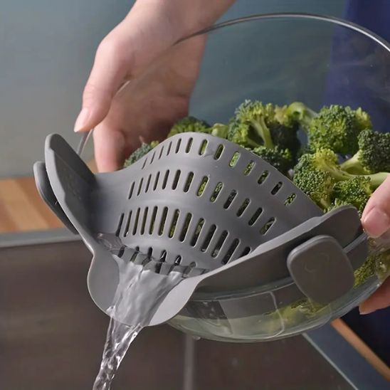 Passoire Égouttoir en Silicone