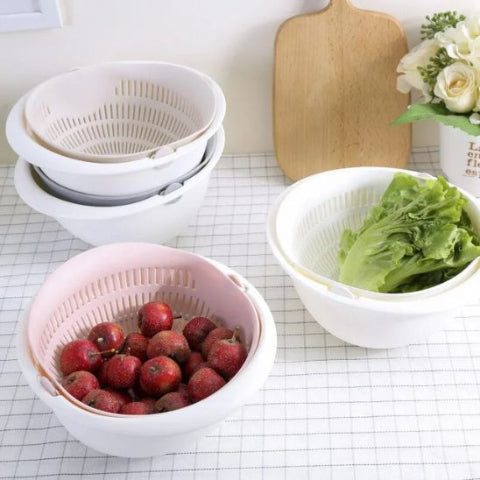 Passoire-Panier-egouttoir-Canalisys-Accessoire-cuisine-polyvalent-blan-rose