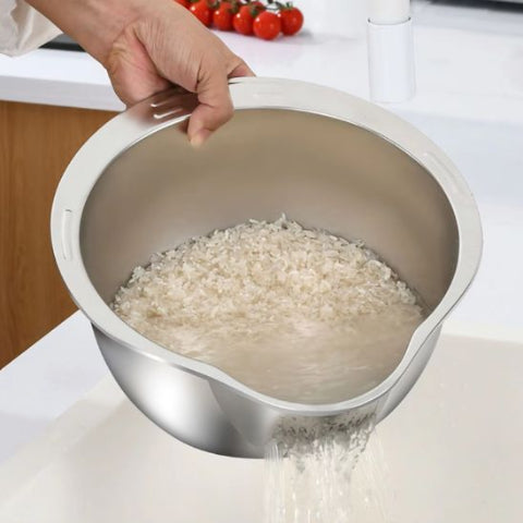 Passoire-en-inox-Fluivra-Passoire-a-riz-avec-bec-verseur