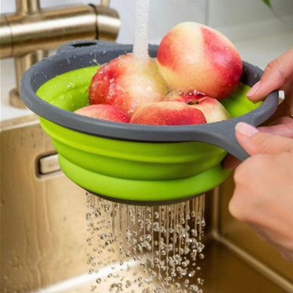 Passoire-pliable-Compactya-passoire-fruits-pliable-vert