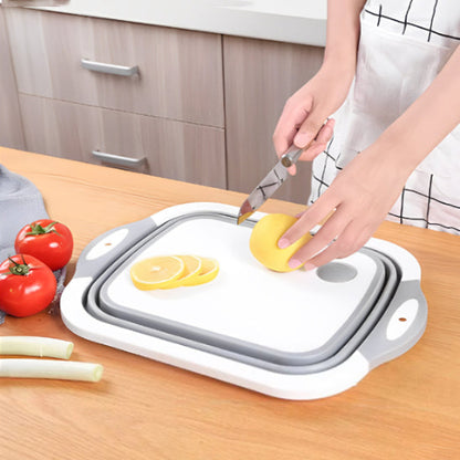Planche-à-Découper-Passoire-Pliable-Planche-Blanche-pour-Découpe-Fruits