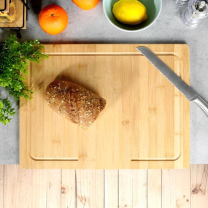 Planche-à-Découper-en-Bois-Brun-Ustensile-en-Bois-Planche-Découpe-Viande-et-Poisson