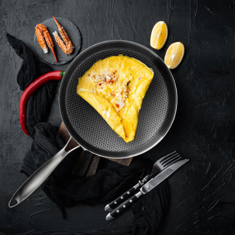 Poêle-à-Crêpe-Induction-Maxipro-Argenté-Poêle-Pour-Frire