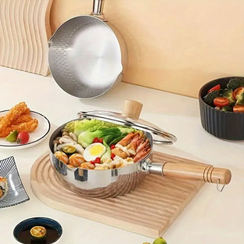Poêle-en-inox-Casserole-inox-Marmite-de-Cuisine-en-Acier