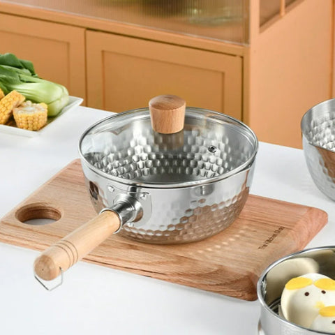 Poêle-en-inox-Casserole-inox-Marmiton-de-cuisson-Avec-Couvercle